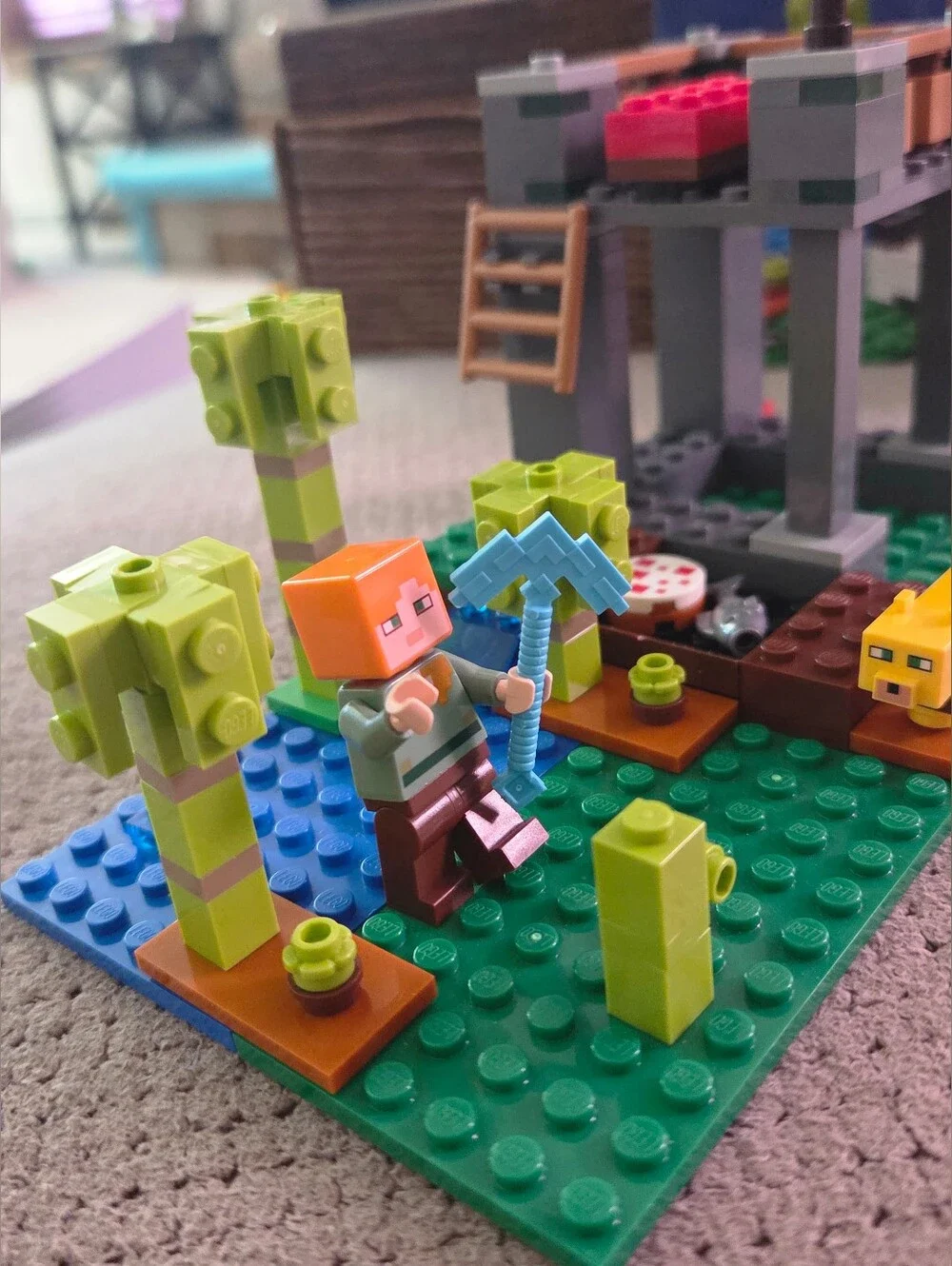 Lego minecraft panda